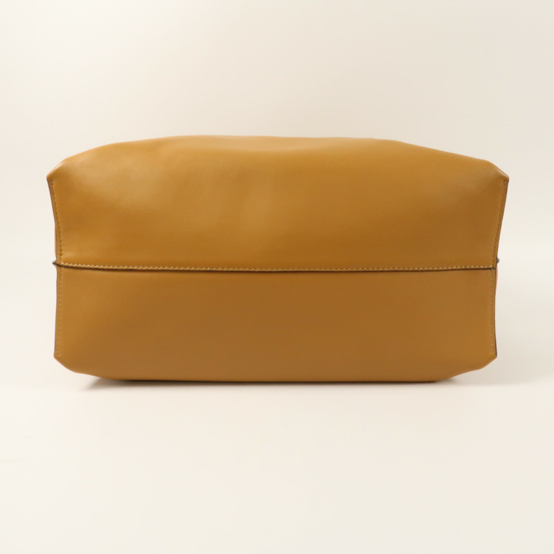 LOEWE 羊皮皮革Flamenco Medium金扣肩背袋-3