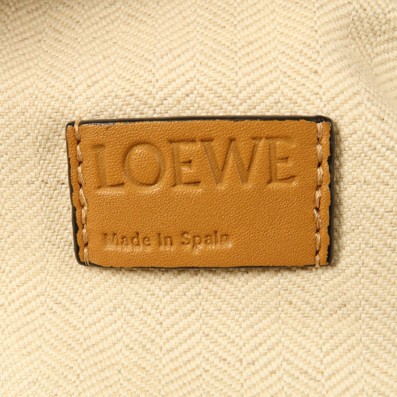 LOEWE 羊皮皮革Flamenco Medium金扣肩背袋-7