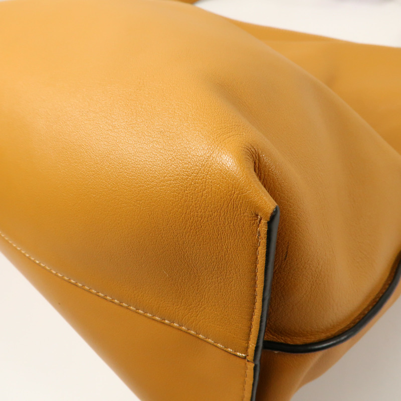 LOEWE 羊皮皮革Flamenco Medium金扣肩背袋-10