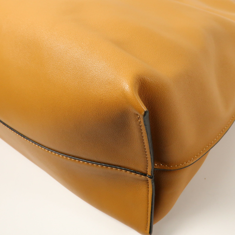 LOEWE 羊皮皮革Flamenco Medium金扣肩背袋-12