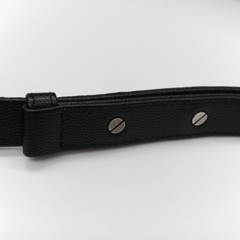 (全套全配超級新♥️芯片款)Chanel 香奈兒 Leboy 中型 25cm 粒面牛皮 銀扣 鏈條包 單肩包 斜挎包-8