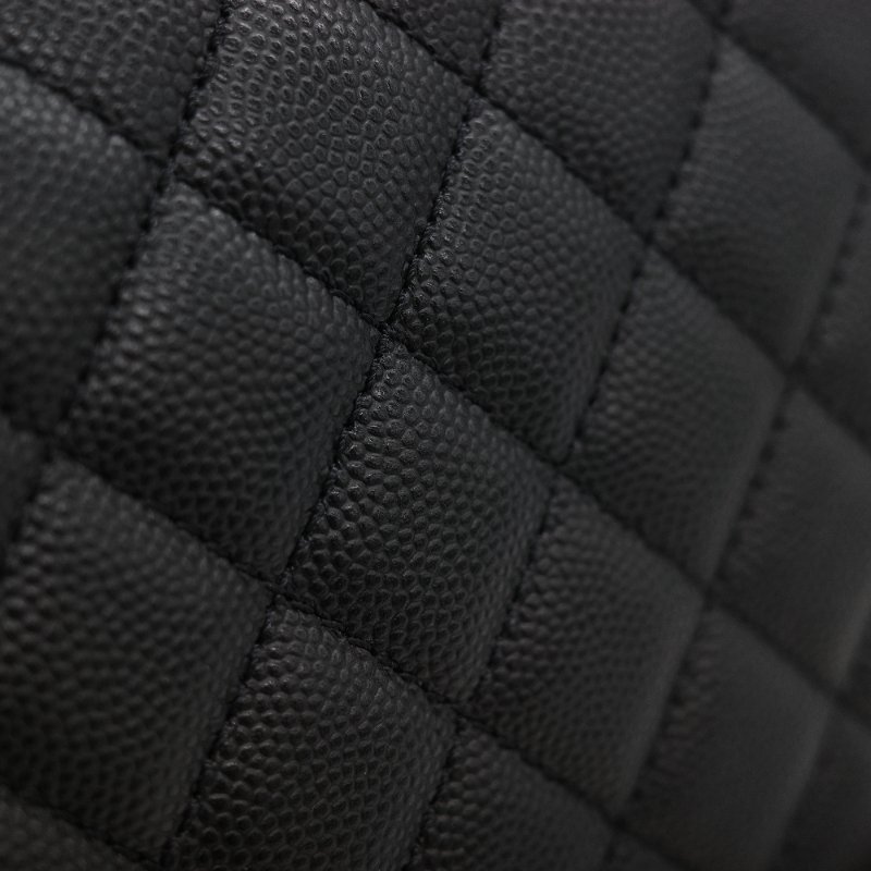 (全套全配超級新♥️芯片款)Chanel 香奈兒 Leboy 中型 25cm 粒面牛皮 銀扣 鏈條包 單肩包 斜挎包-15