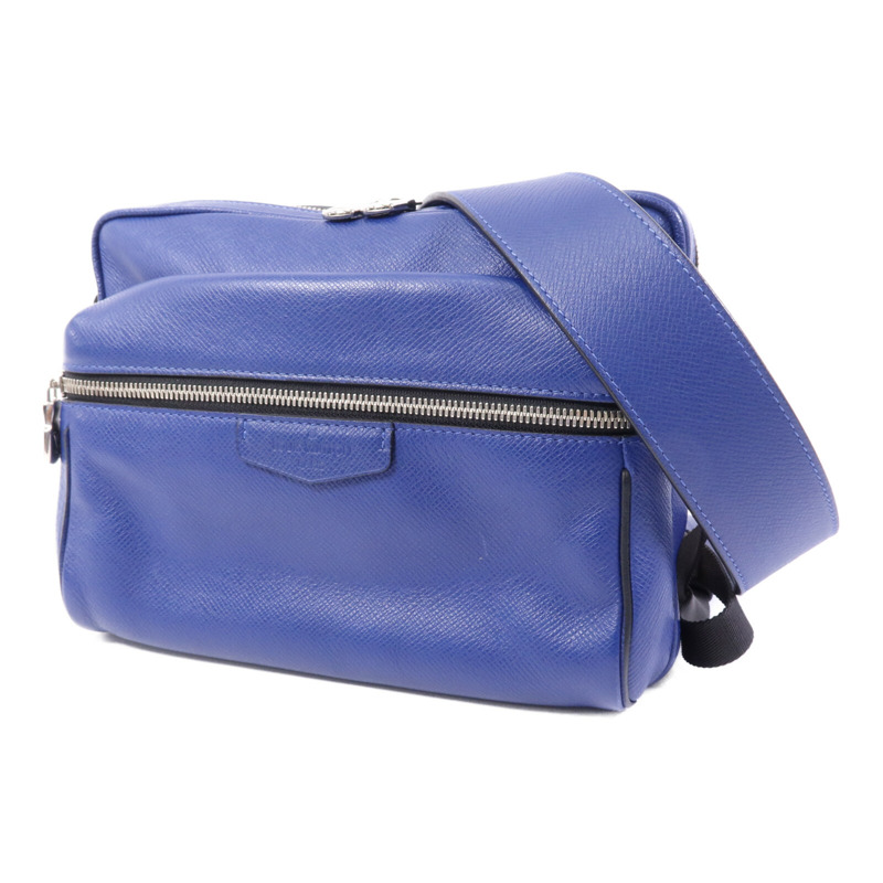 LOUIS VUITTON Taiga/Monogram Outdoor Messenger銀扣肩背袋-2