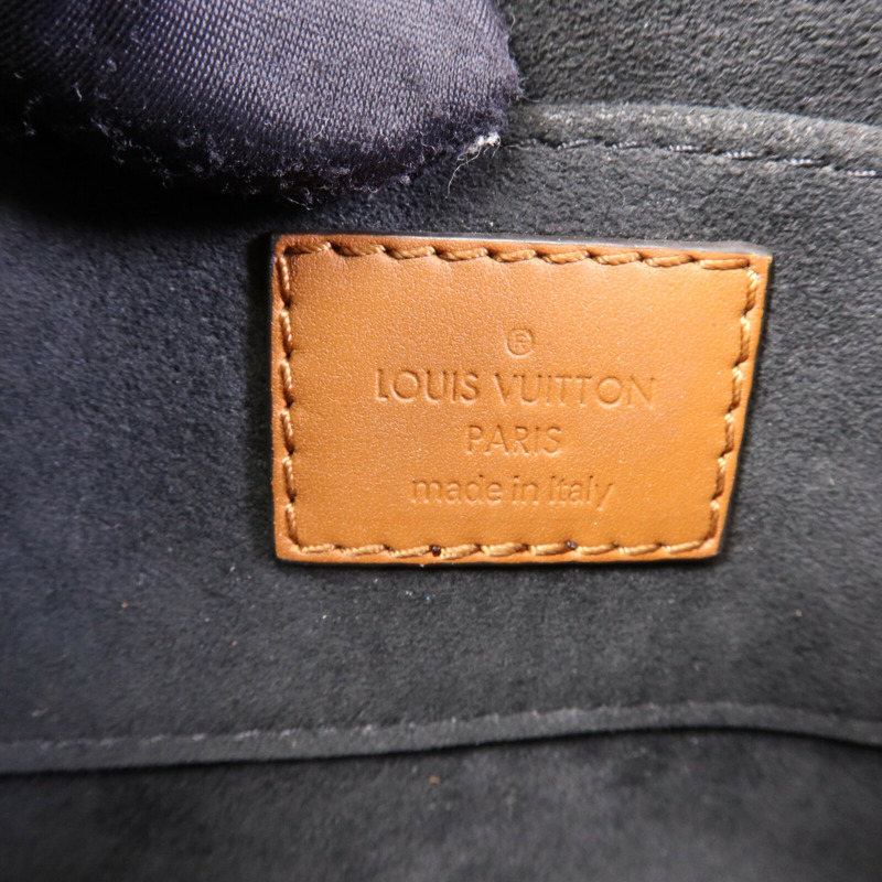 LOUIS VUITTON Monogram Reverse Mini Dauphine金扣肩背袋-5