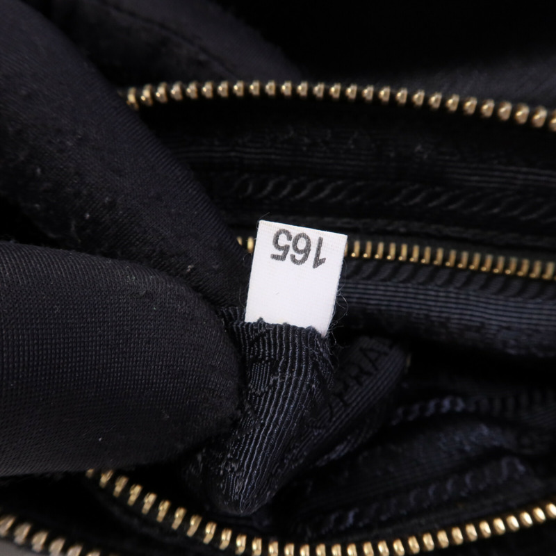 PRADA 尼龍Shoulder Bag金扣鏈帶肩背袋-7