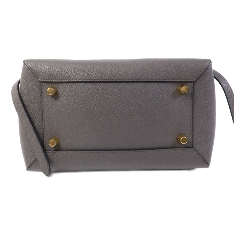 CELINE 牛皮皮革Belt Bag金扣手挽肩背兩用袋-3