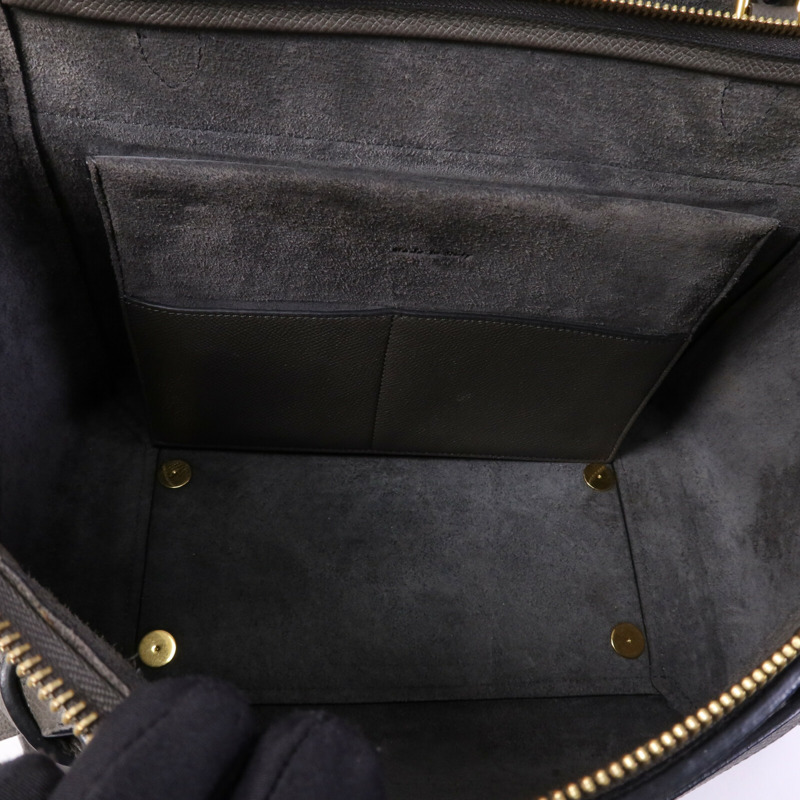 CELINE 牛皮皮革Belt Bag金扣手挽肩背兩用袋-4