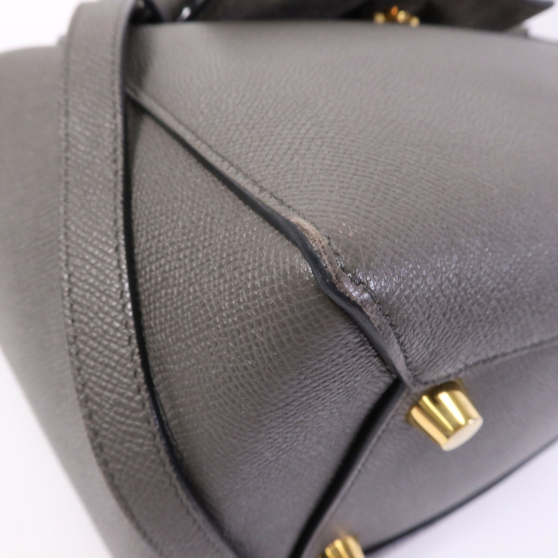 CELINE 牛皮皮革Belt Bag金扣手挽肩背兩用袋-10