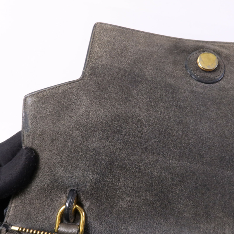 CELINE 牛皮皮革Belt Bag金扣手挽肩背兩用袋-14