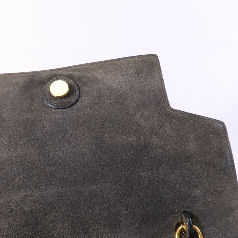 CELINE 牛皮皮革Belt Bag金扣手挽肩背兩用袋-15
