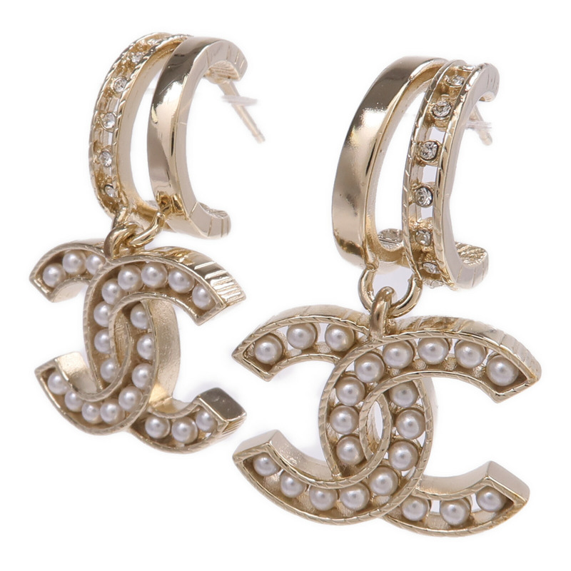 CHANEL 金屬Earrings耳環-1