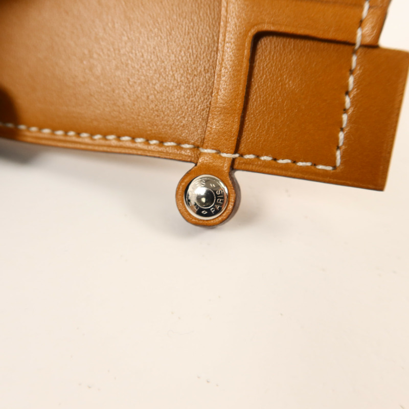 HERMES Swift皮革Paddock Boots Charm掛飾Naturel-3