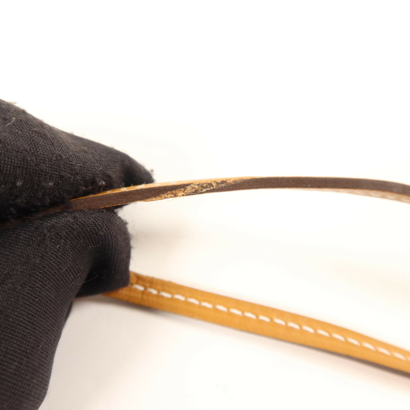 HERMES Swift皮革Paddock Boots Charm掛飾Naturel-9