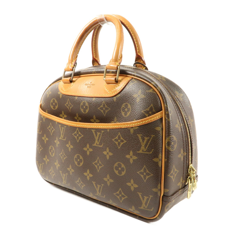 LOUIS VUITTON Monogram Deauville金扣手挽袋-2