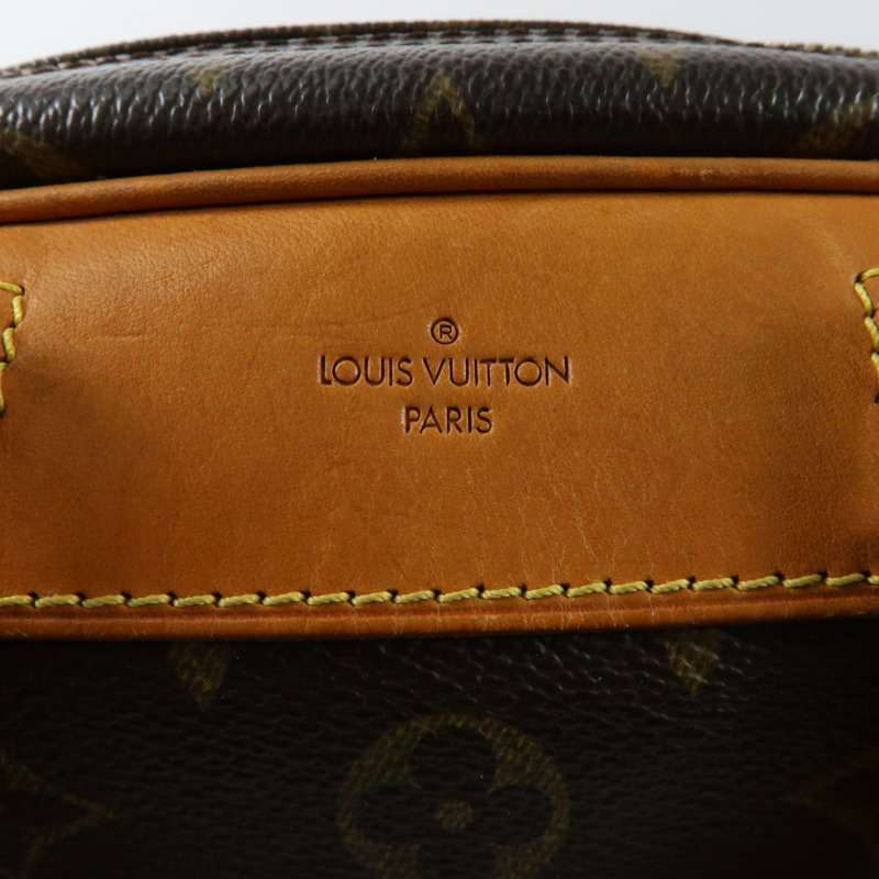 LOUIS VUITTON Monogram Deauville金扣手挽袋-4