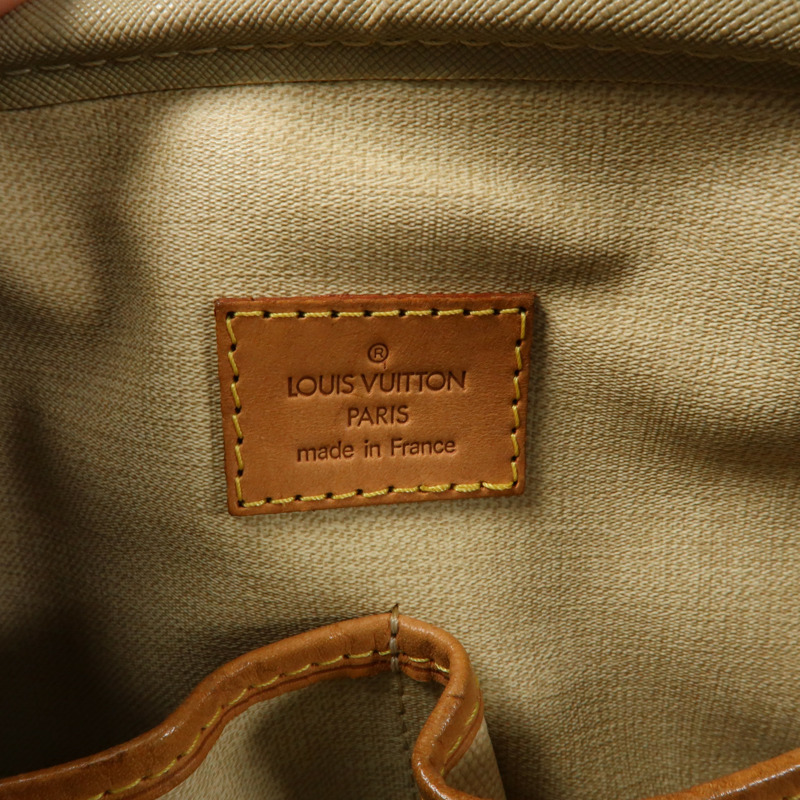 LOUIS VUITTON Monogram Deauville金扣手挽袋-7