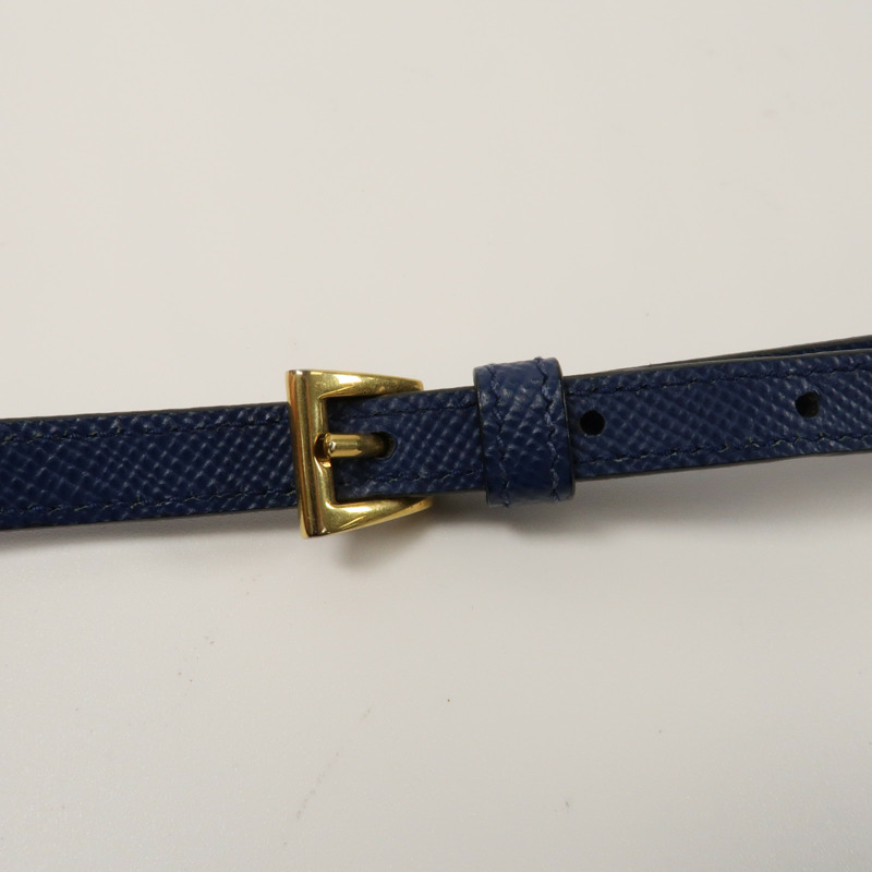 PRADA 牛皮皮革2way Shoulder金扣手挽肩背兩用袋-16