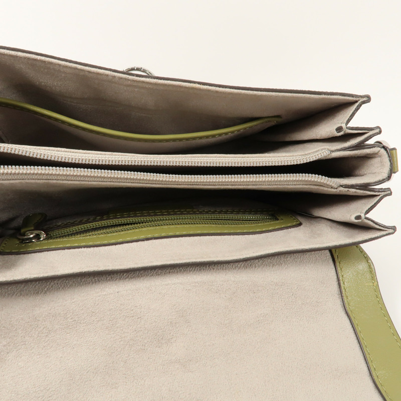 Michael Kors 塗層帆布Shoulder Bag銀扣手挽肩背兩用袋-6