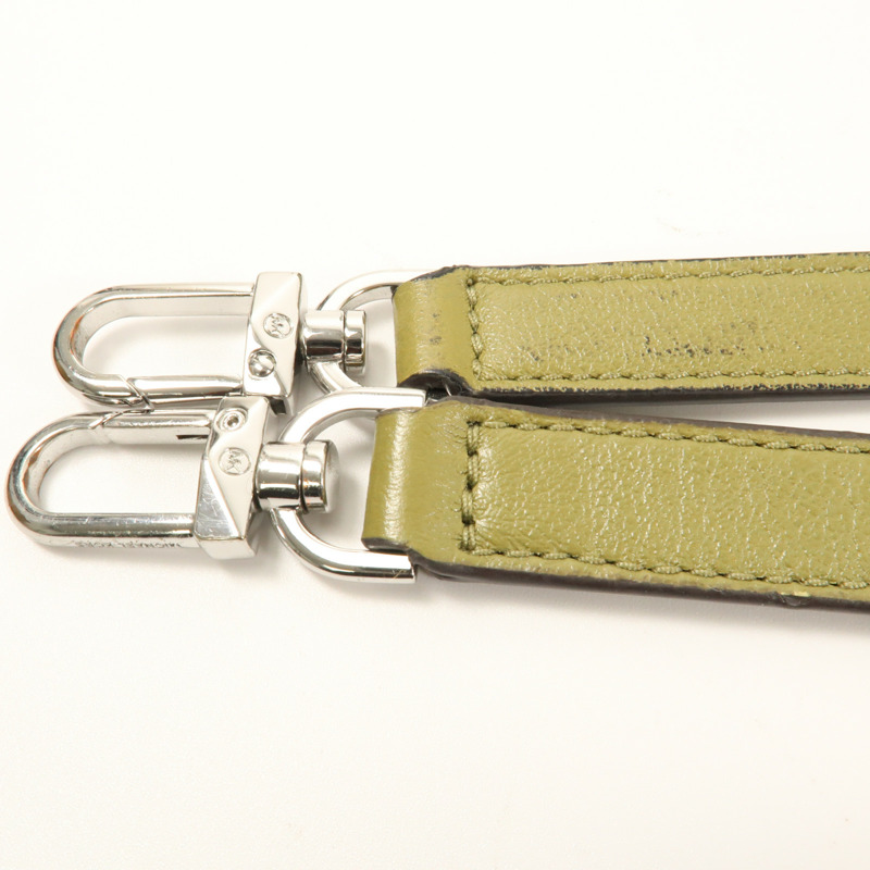 Michael Kors 塗層帆布Shoulder Bag銀扣手挽肩背兩用袋-9