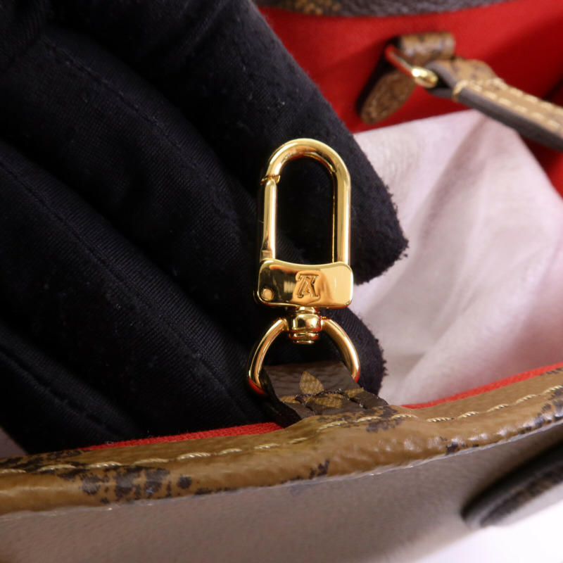 LOUIS VUITTON Monogram Giant On The Go MM金扣手挽肩背兩用袋-6