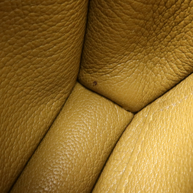 HERMES Evercolor皮革Roulis Mini銀扣肩背袋Alezan-15