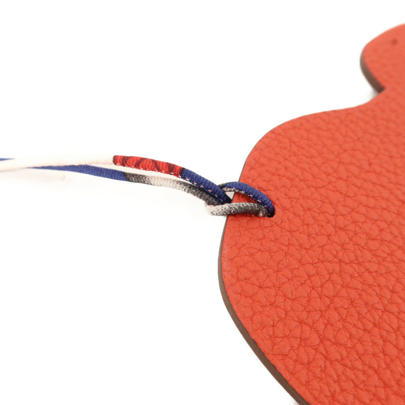 HERMES Epsom皮革/Clemence皮革Turtle Charm掛飾Tosca-3