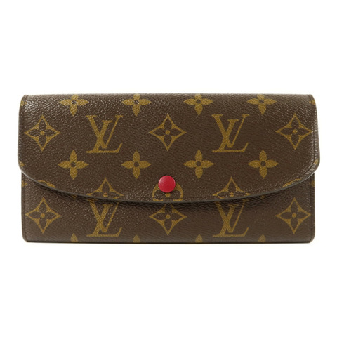 LOUIS VUITTON Monogram Sarah金扣長錢包