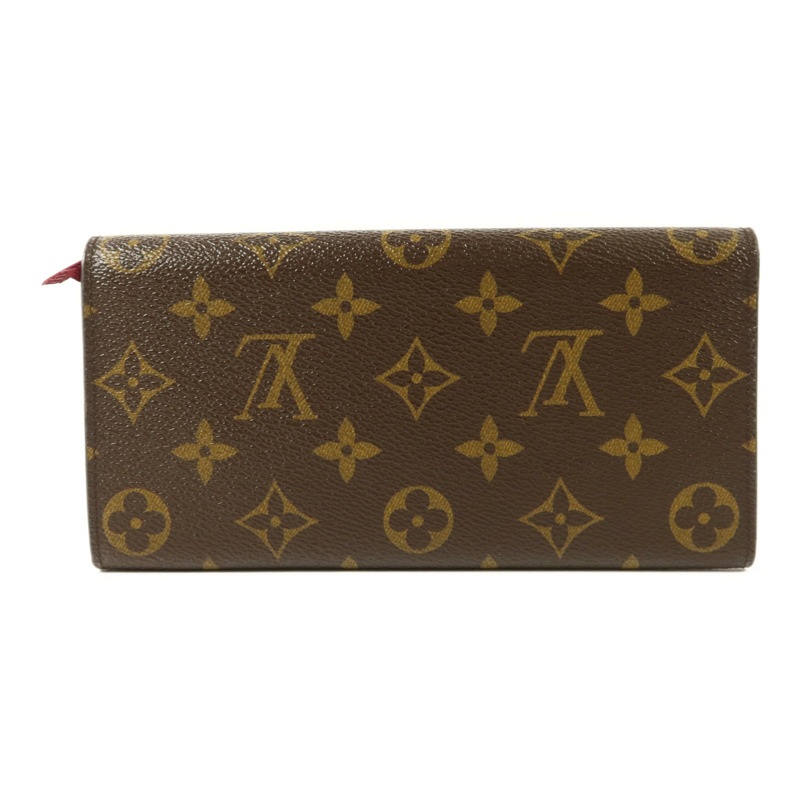 LOUIS VUITTON Monogram Sarah金扣長錢包-1