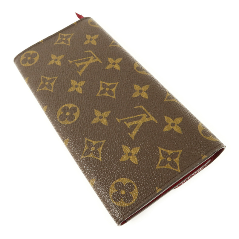 LOUIS VUITTON Monogram Sarah金扣長錢包-3