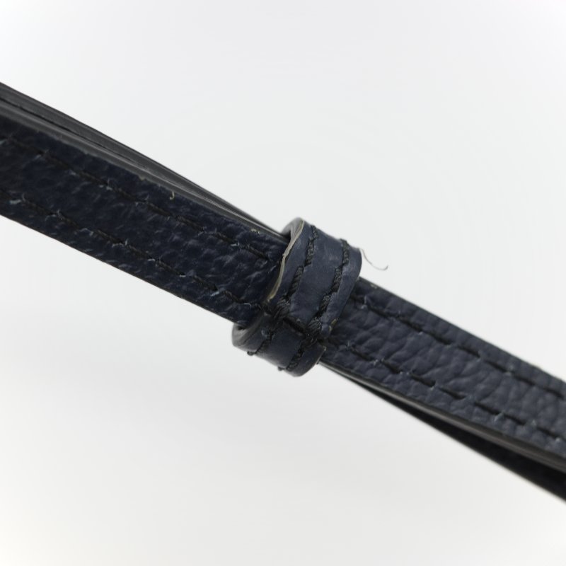 (🈶️購買憑證)Burberry 博柏利 英倫格紋 藍色牛皮 斜挎包 郵差包-32