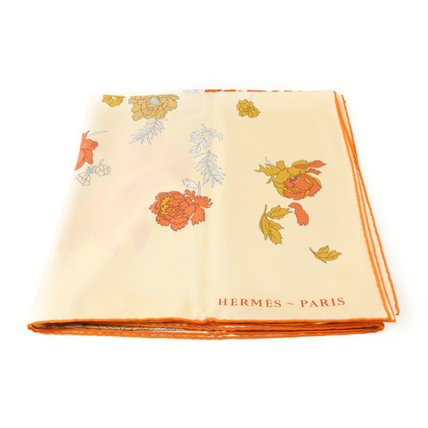 HERMES 絲質Scarf 140X140絲巾