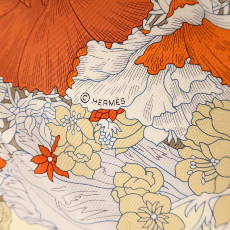 HERMES 絲質Scarf 140X140絲巾-11