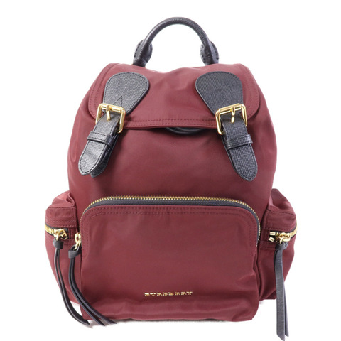 BURBERRY 尼龍Backpack金扣背包