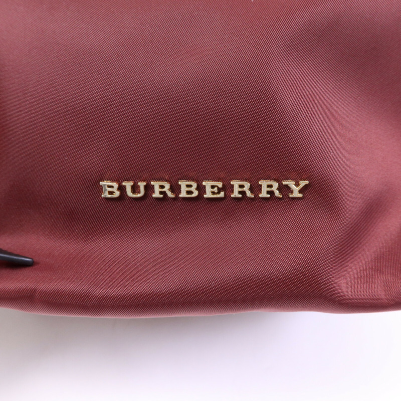 BURBERRY 尼龍Backpack金扣背包-6