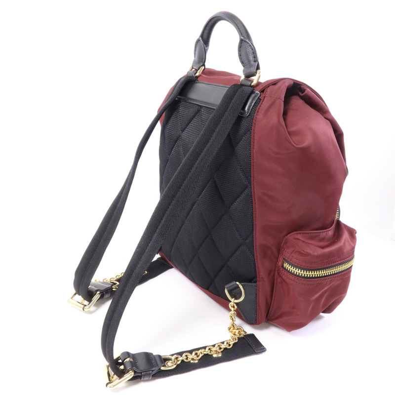 BURBERRY 尼龍Backpack金扣背包-7