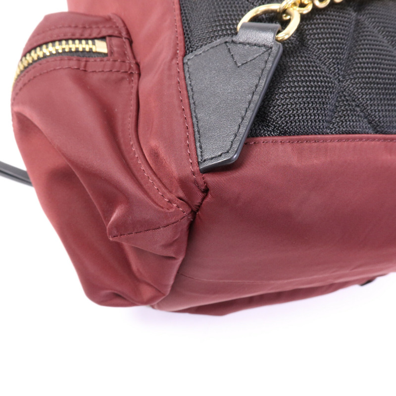 BURBERRY 尼龍Backpack金扣背包-11