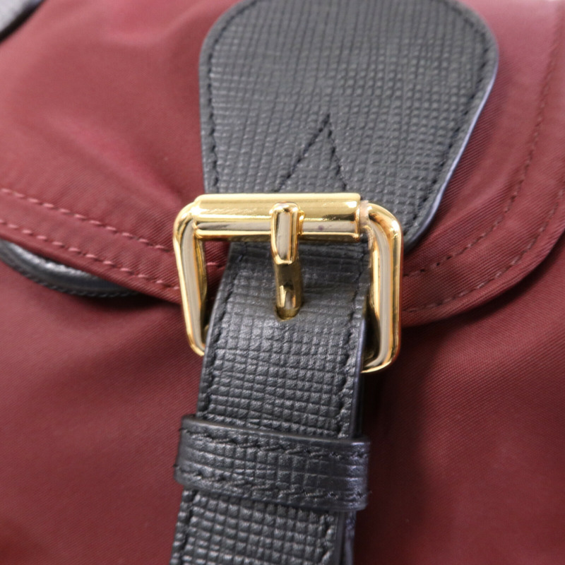 BURBERRY 尼龍Backpack金扣背包-13