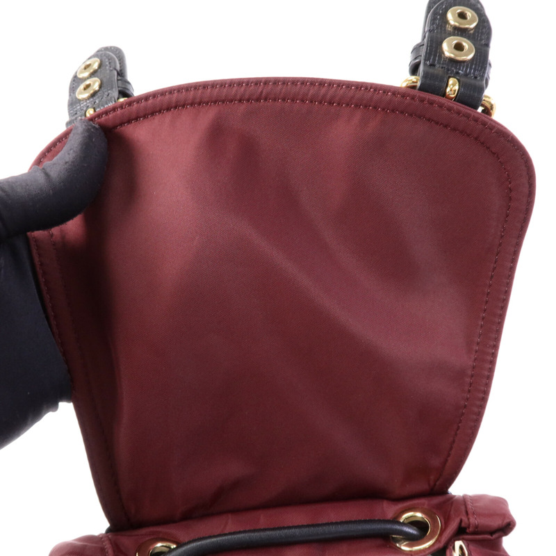 BURBERRY 尼龍Backpack金扣背包-14