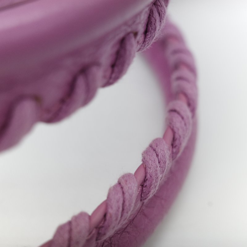 Balenciaga 巴黎世家 Classic Bag 經典機車包 粉紫色 皮革 銀扣 手提包 斜挎包-27