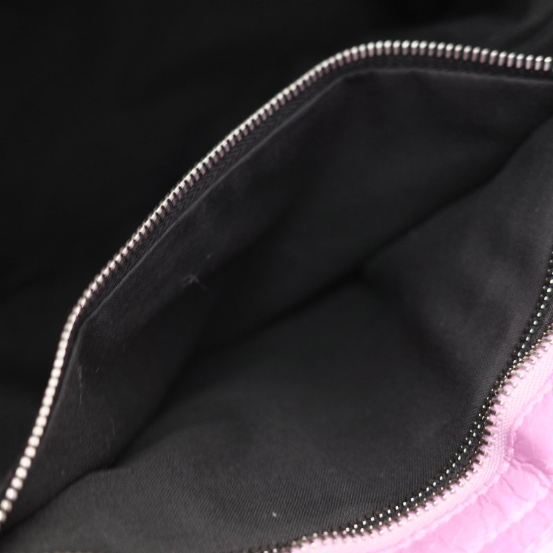 Balenciaga 巴黎世家 Classic Bag 經典機車包 粉紫色 皮革 銀扣 手提包 斜挎包-34