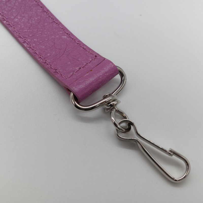 Balenciaga 巴黎世家 Classic Bag 經典機車包 粉紫色 皮革 銀扣 手提包 斜挎包-41