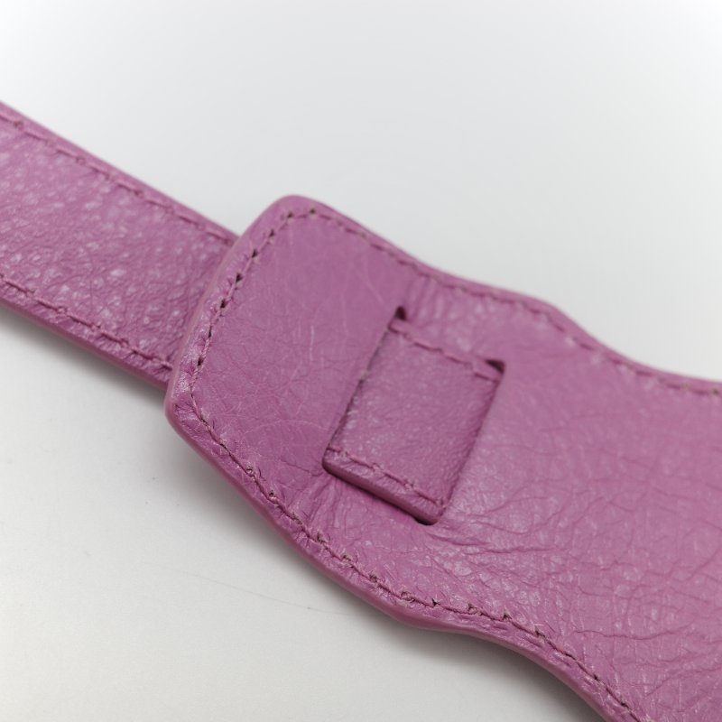 Balenciaga 巴黎世家 Classic Bag 經典機車包 粉紫色 皮革 銀扣 手提包 斜挎包-43