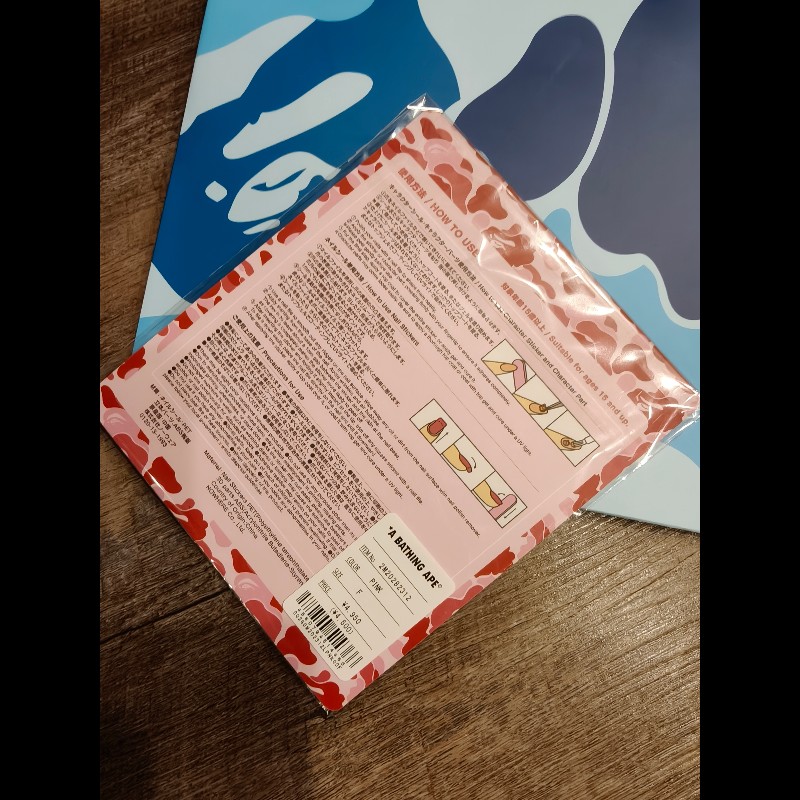 現貨在台，絕版品bape milo立體指甲貼-3