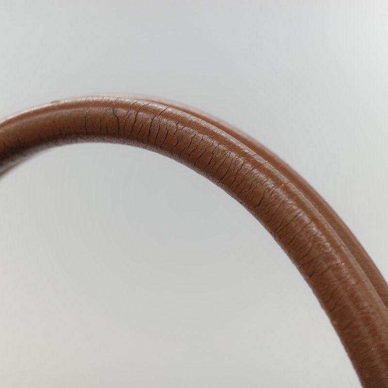 Hermes 愛馬仕 Bolide 35 棕色 牛皮 手提包 肩背包 側背包 保齡球包-25