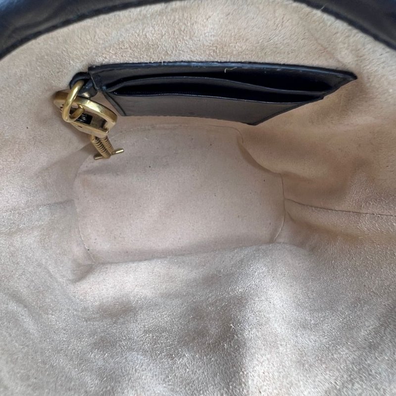 Gucci GG Marmont 迷你水桶包-13