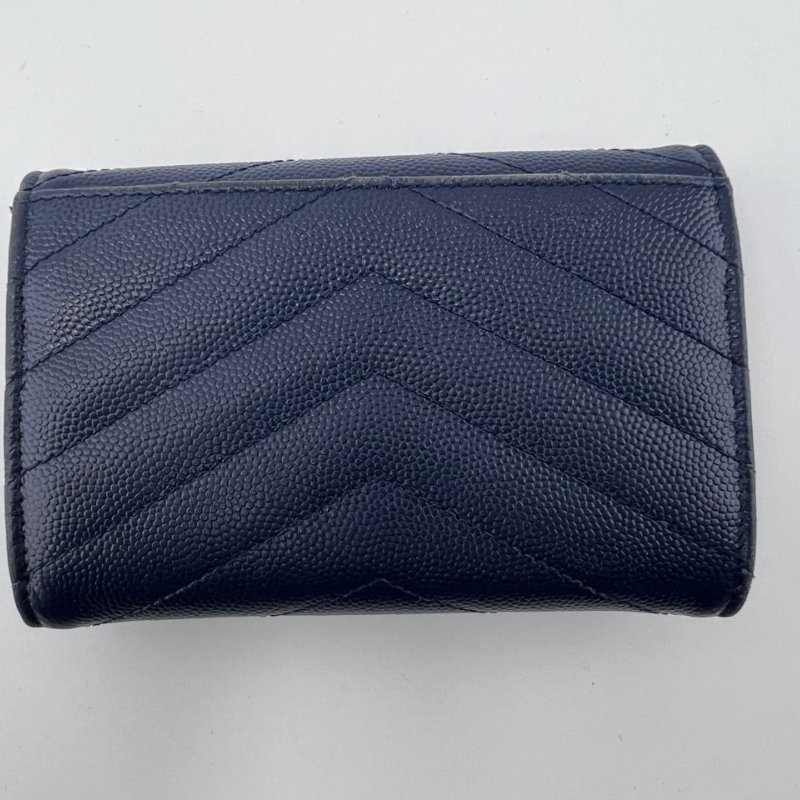 Saint Laurent Monogram 短款皮夾-8