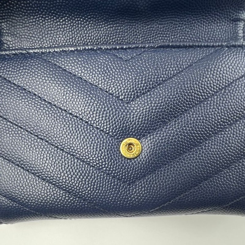 Saint Laurent Monogram 短款皮夾-13