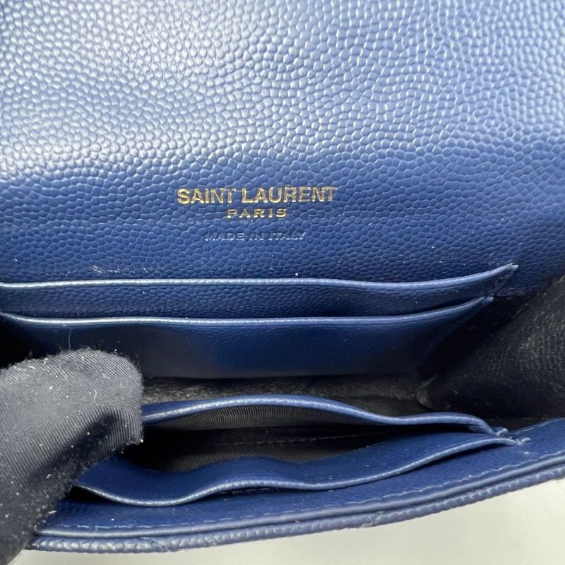 Saint Laurent Monogram 短款皮夾-15