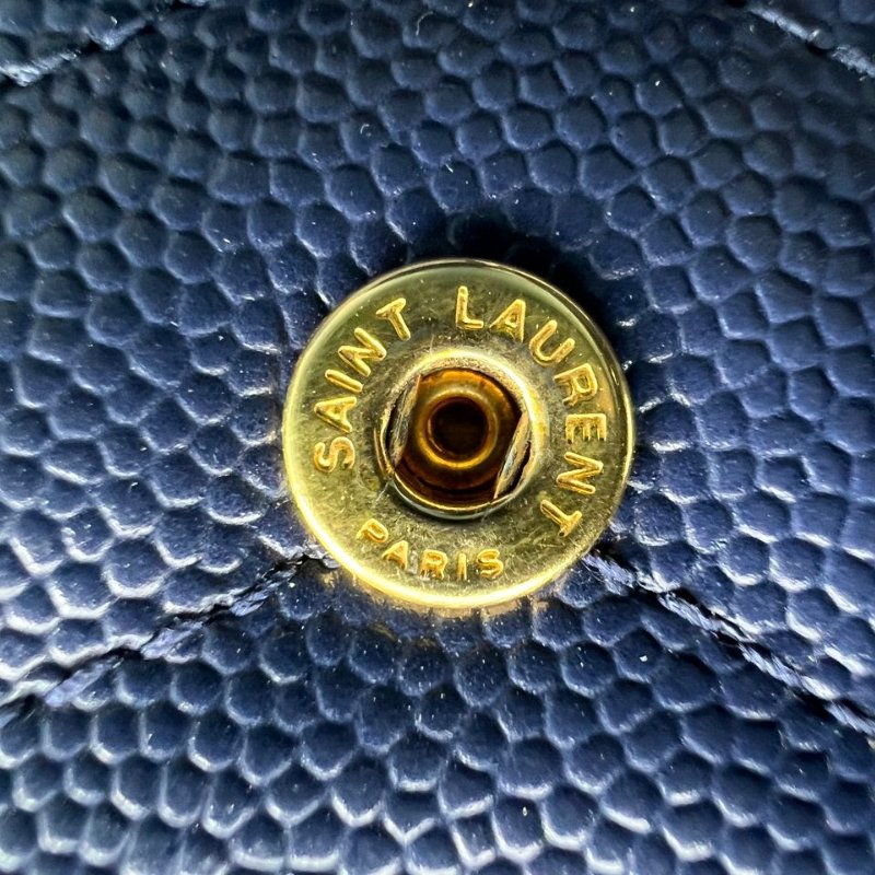 Saint Laurent Monogram 短款皮夾-17