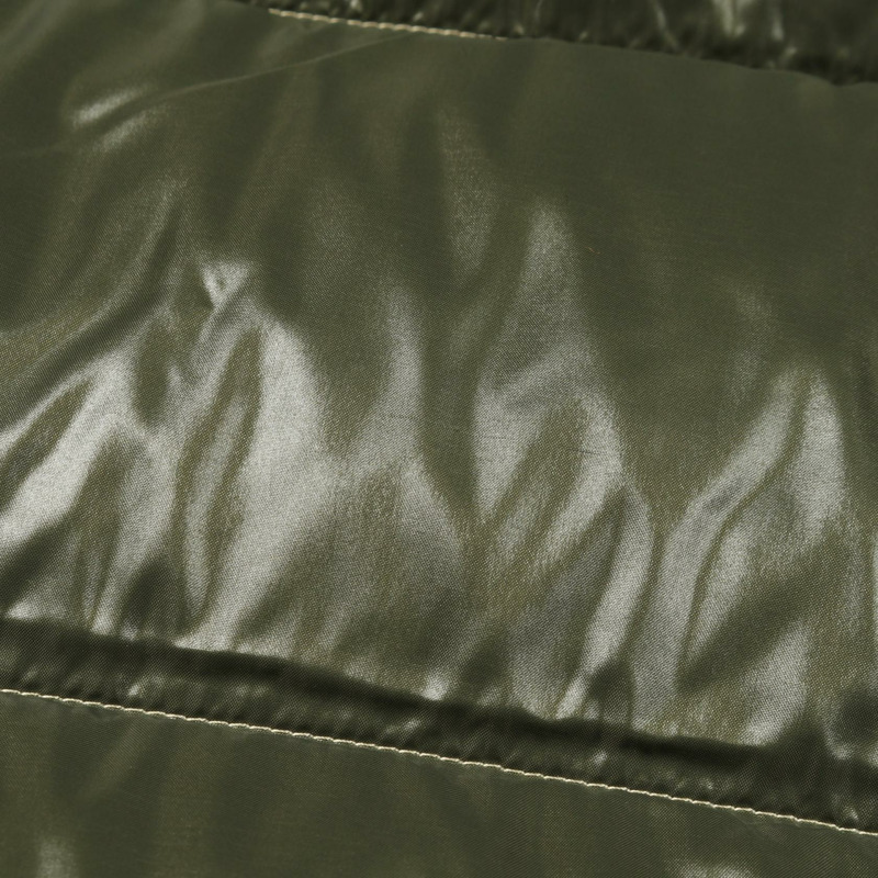 MONCLER CHARAMILLON 仿毛皮羽絨外套 聚酯纖維 米色 #0 二手 女款-6